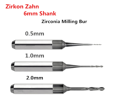 6mm zirkonzahn dental milling burs for sale online